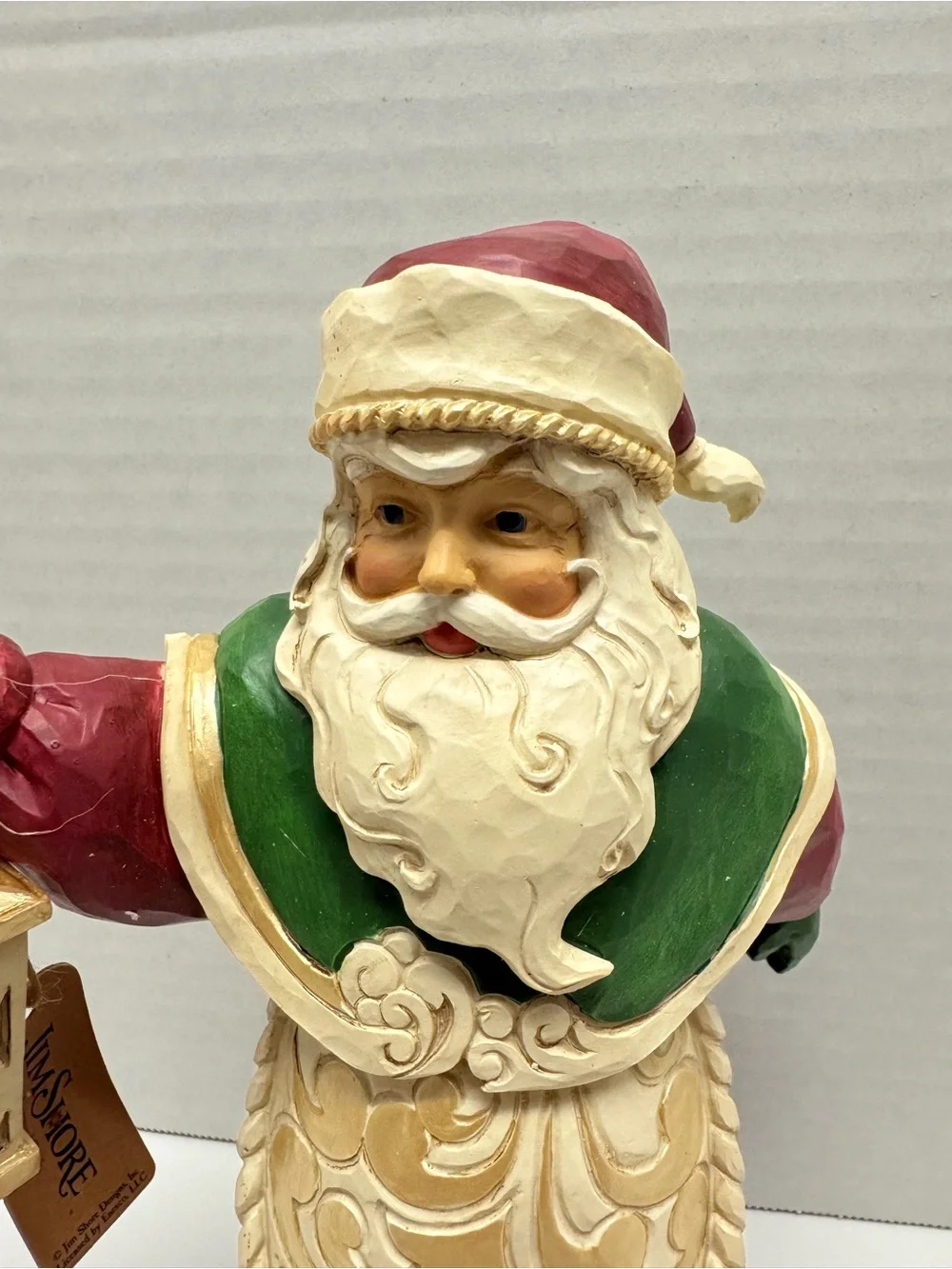 Jim Shore Heartwood Creek “Bright and Brilliant Santa Claus from 2020 (NIB)